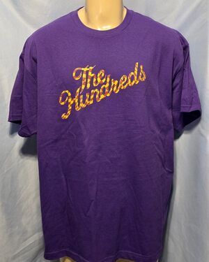 The Hundreds Adam Bomb Purple Tee NWOT